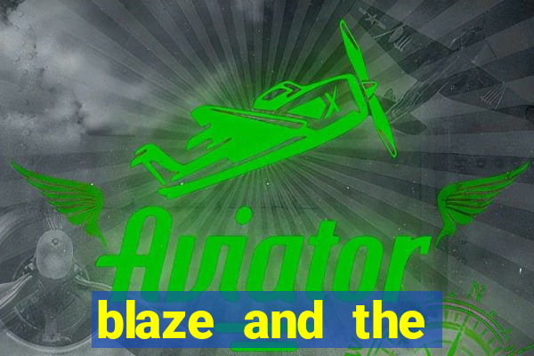 blaze and the monster machines logo font